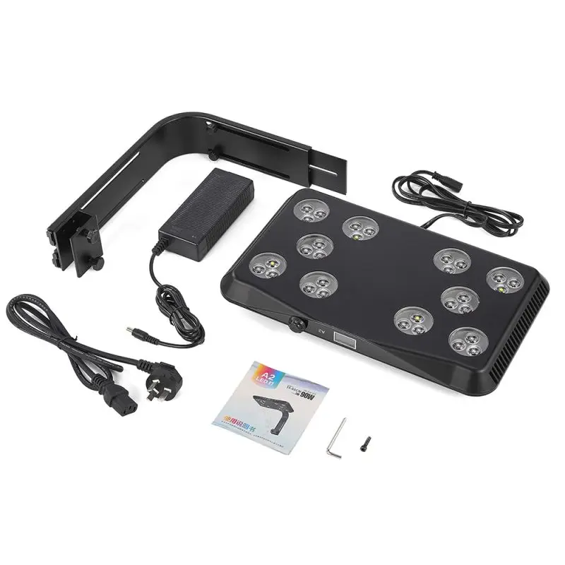 Marine Aquarium Timing - ซันไรส์ซันเซ็ท 90W โคมไฟสำหรับปะการัง ปรับความสว่างได้ พร้อมฟังก์ชันตั้งเวลา โคมไฟ