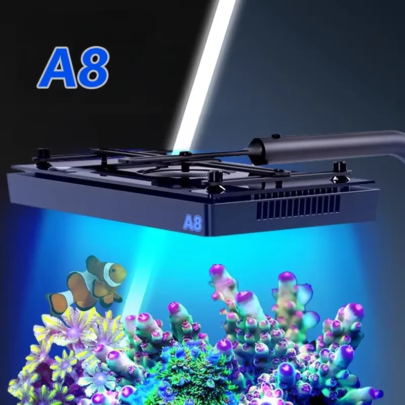 Aquarium Marine - ไฟ LED สำหรับตู้ปลาทะเล A8SE II Max