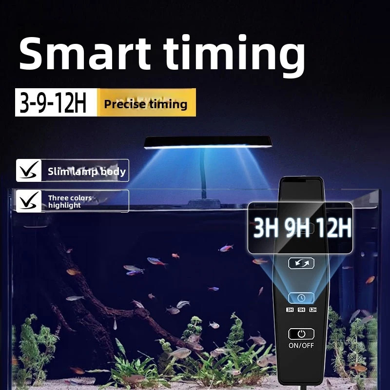 ไฟตกแต่งตู้ปลา LED RGB เปลี่ยน - Marine Aquarium Water Change บทวิจารณ์และราคา