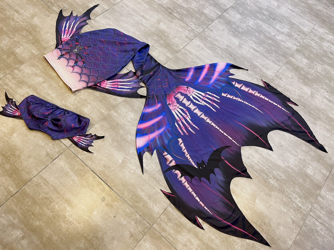 ชุดว่ายน้ำหางนางเงือกชายหญิงแบ - Aquarium & Marine Museum Ums บทวิจารณ์และราคา