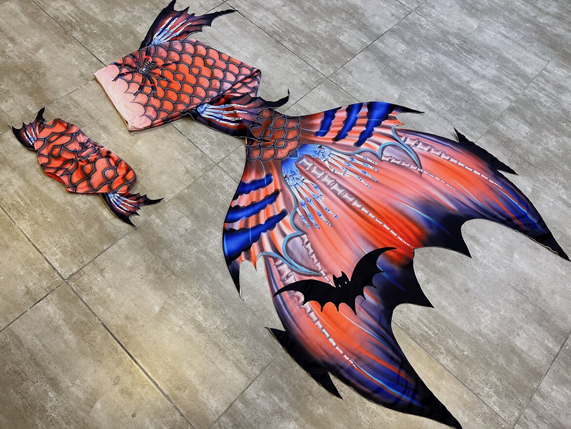 ชุดว่ายน้ำหางนางเงือกชายหญิงแบ - Aquarium & Marine Museum Ums บทวิจารณ์และราคา