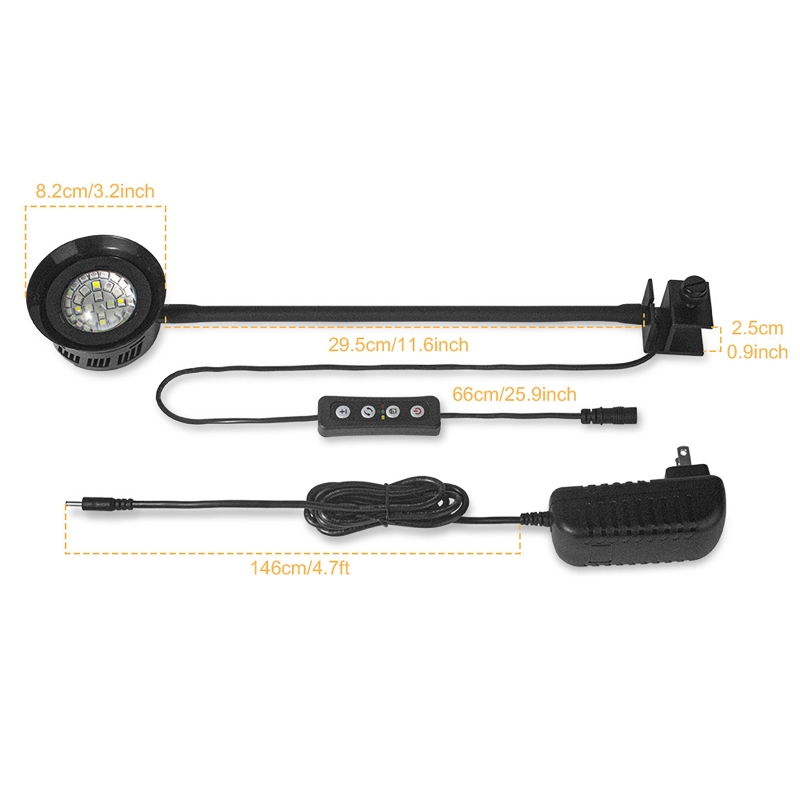 ไฟ LED สำหรับตู้ปลาทะเล ไฟสำหร - Marine Aquarium Timing บทวิจารณ์และราคา