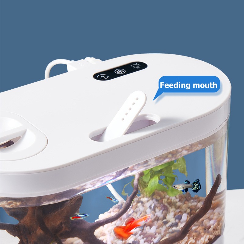 ตู้ปลาตั้งโต๊ะขนาดเล็กพร้อมระบ - Marine Aquarium Water Change บทวิจารณ์และราคา