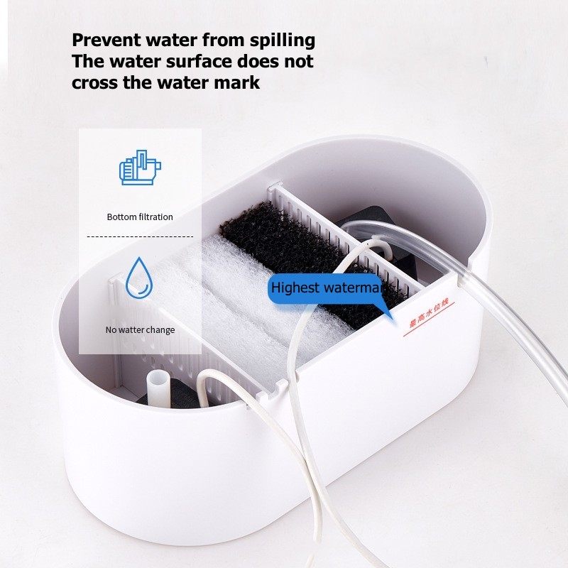 ตู้ปลาตั้งโต๊ะขนาดเล็กพร้อมระบ - Marine Aquarium Water Change บทวิจารณ์และราคา