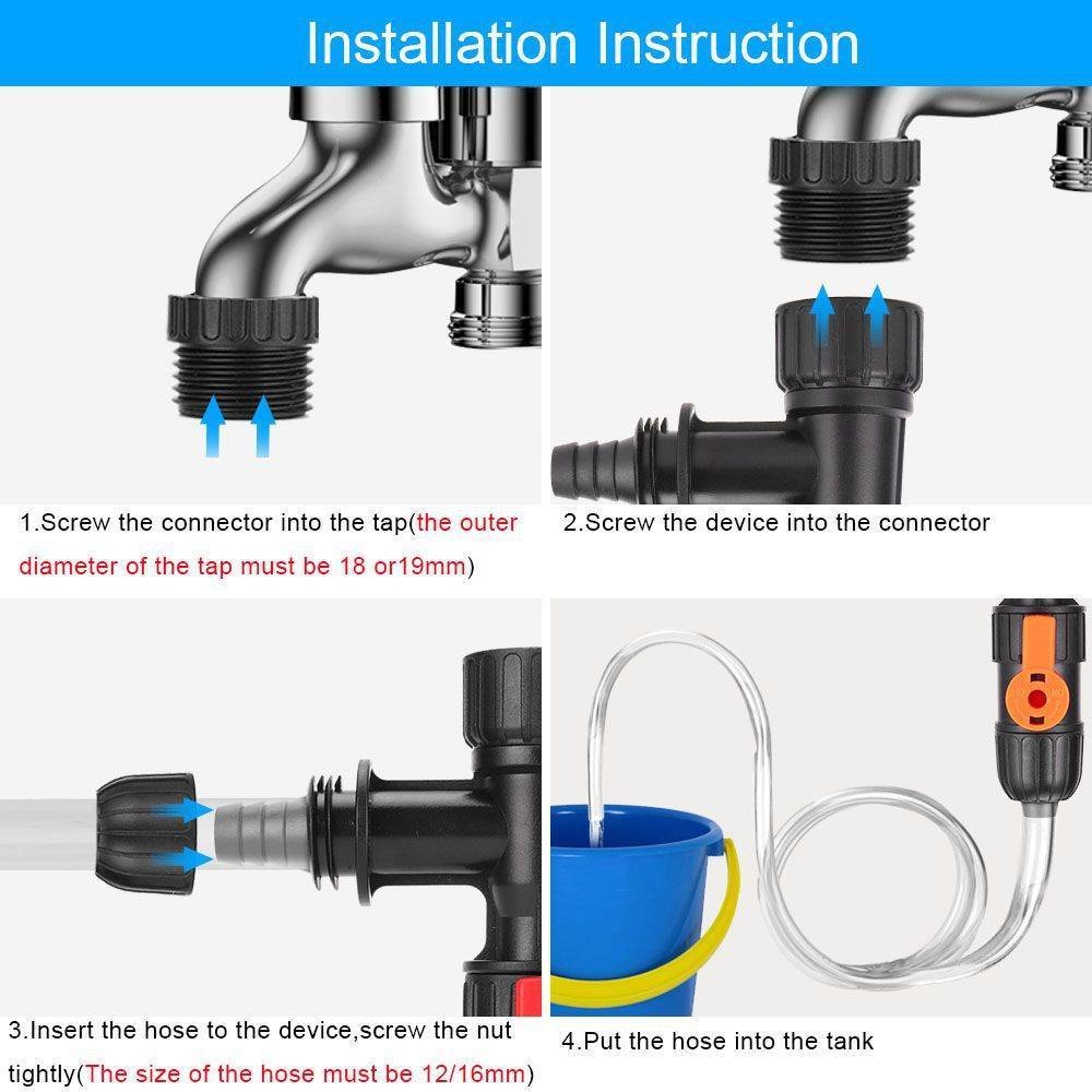 ตู้ปลาน้ําเปลี่ยนอุปกรณ์เสริม  - Marine Aquarium Water Change บทวิจารณ์และราคา