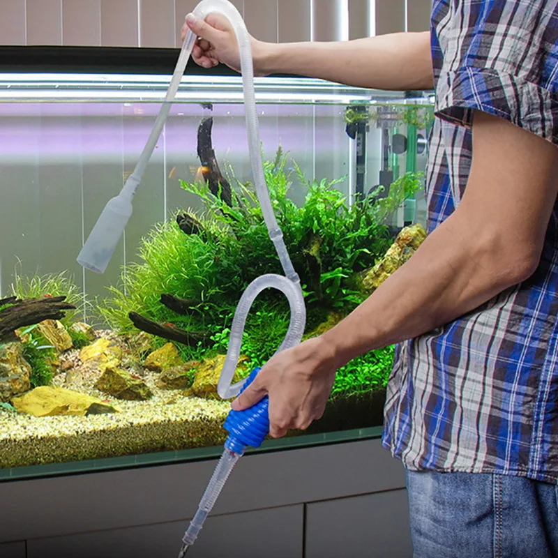 Aquarium Siphon ถังปลา Siphon  - Marine Aquarium Water Change บทวิจารณ์และราคา