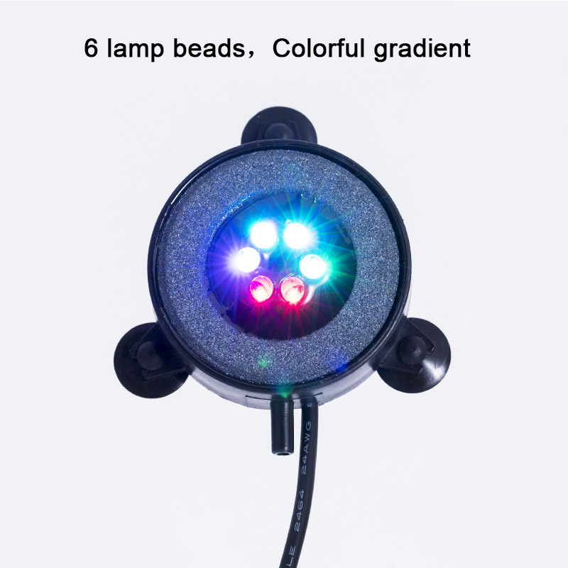 LED Aquarium Air Bubble Light  - Marine Aquarium Water Change บทวิจารณ์และราคา