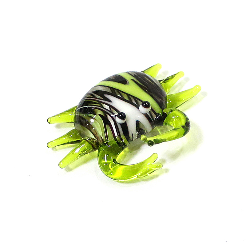 รูปปั้นปูแก้วขนาดเล็กน่ารักทำม - Aquarium Marine บทวิจารณ์และราคา